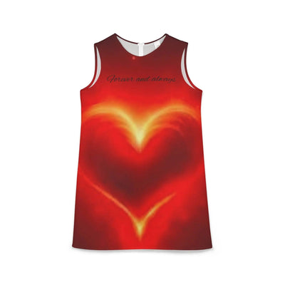 A - line Sleeveless Dress (AOP) - Maricel Long