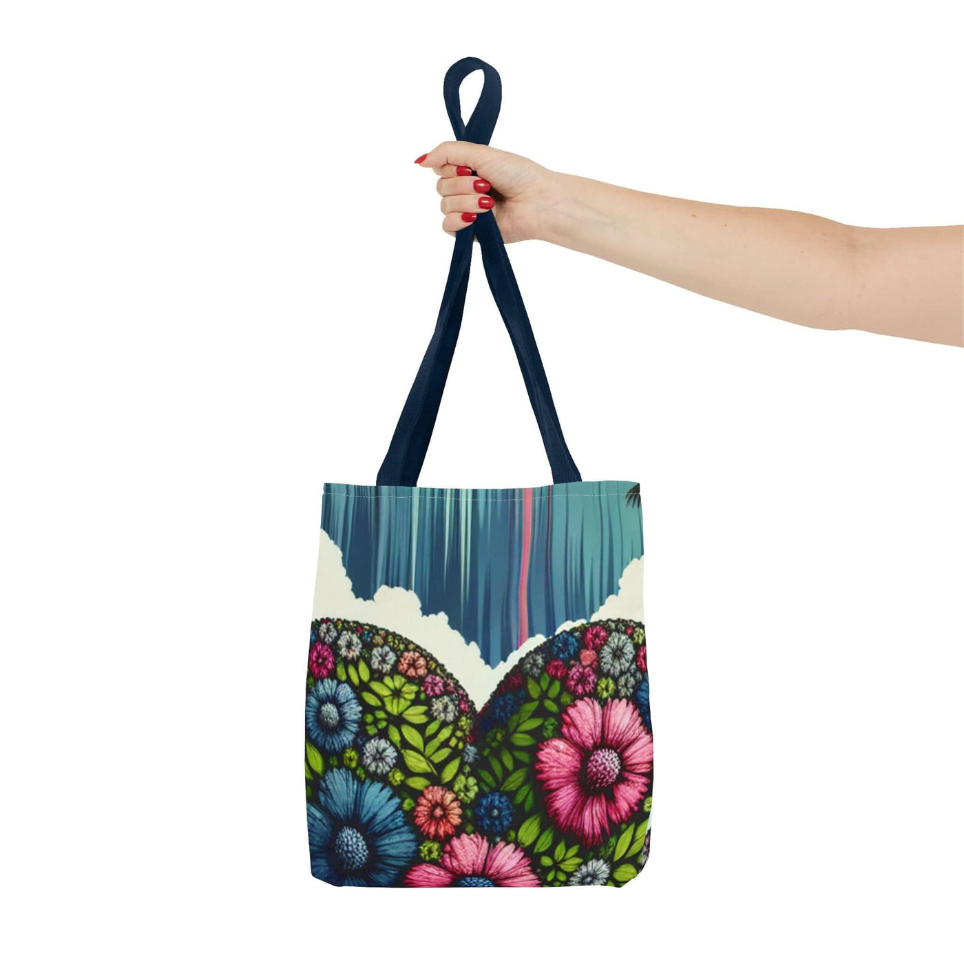 Floral Tote Bag - Maricel Long