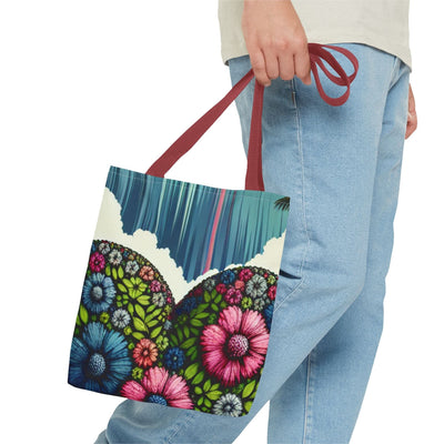 Floral Tote Bag - Maricel Long