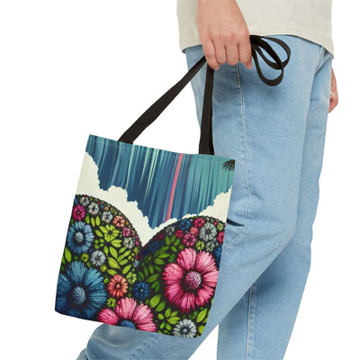 Floral Tote Bag - Maricel Long