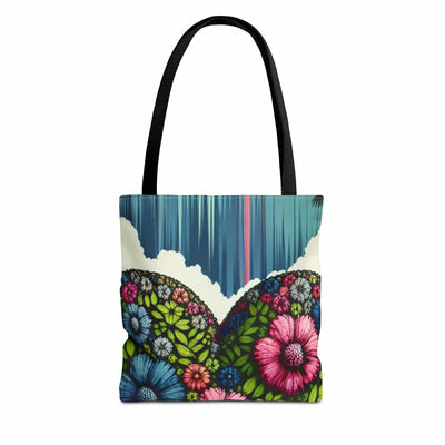 Floral Tote Bag - Maricel Long
