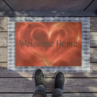Doormat - Welcome Home Heart Design - Maricel Long
