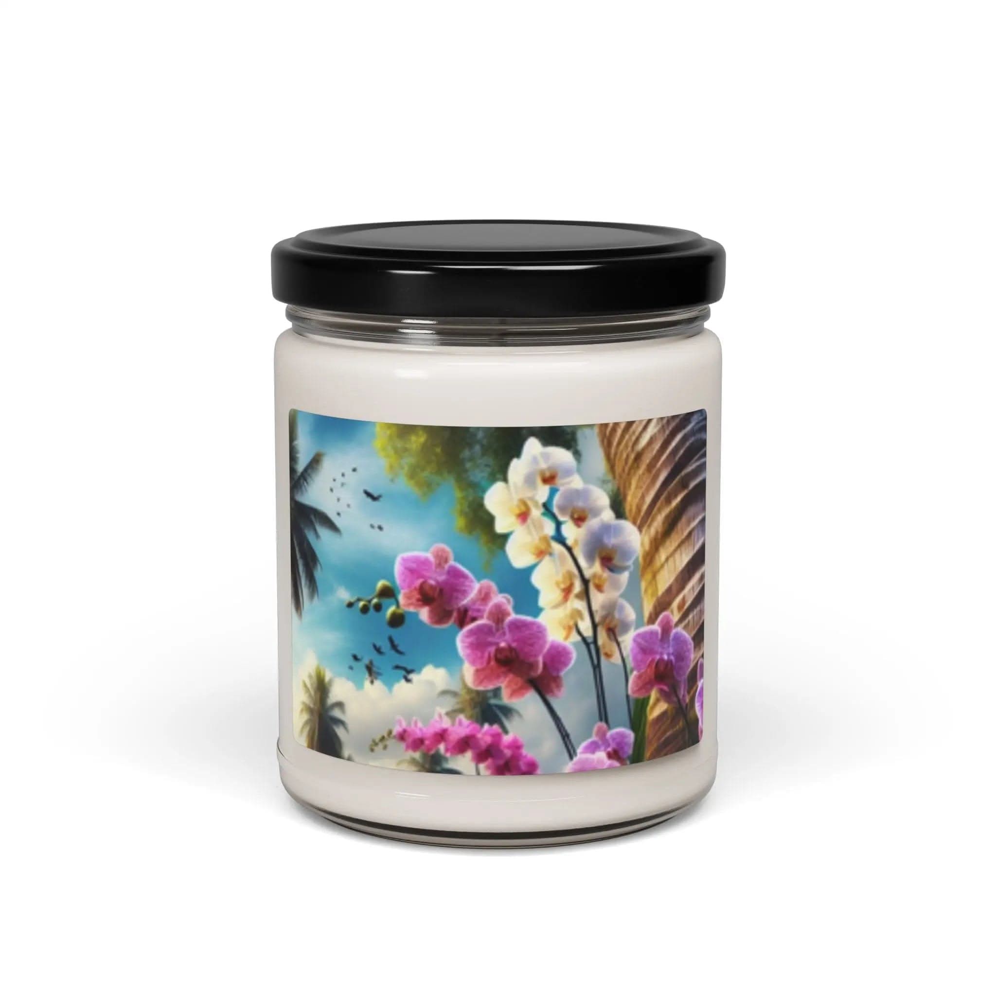 Orchids designs Scented Soy Candle, 9oz - Maricel Long