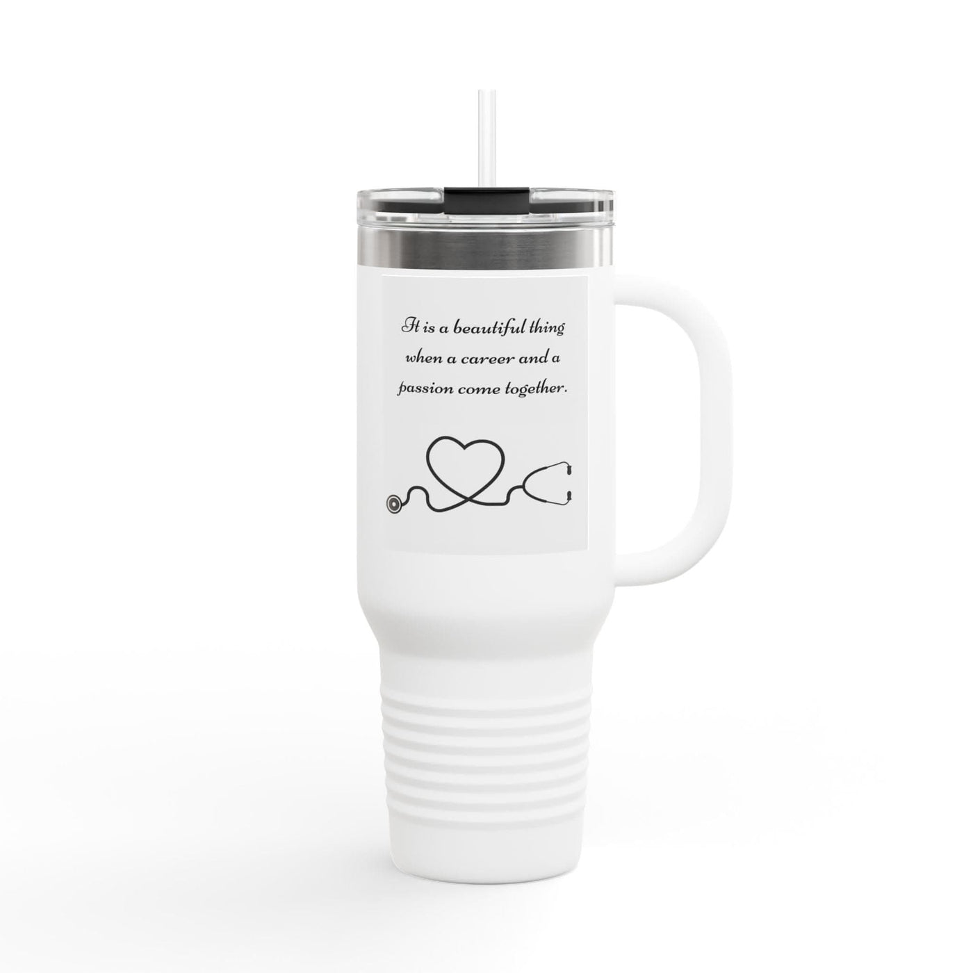 Nursing Insulated Travel Mug - 40oz | A Heartfelt Gift for Healthcare Professionals - Maricel Long