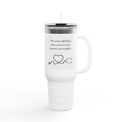 Nursing Insulated Travel Mug - 40oz | A Heartfelt Gift for Healthcare Professionals - Maricel Long