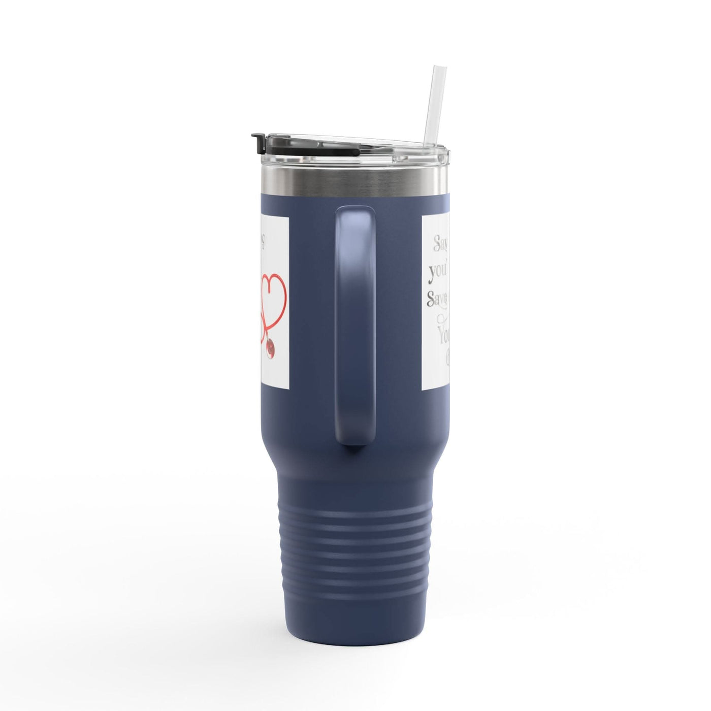 Nursing Insulated Travel Mug - 40oz | A Heartfelt Gift for Healthcare Professionals - Maricel Long