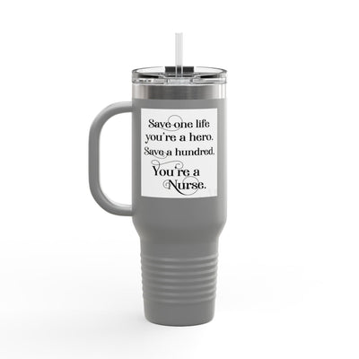 Nursing Insulated Travel Mug - 40oz | A Heartfelt Gift for Healthcare Professionals - Maricel Long