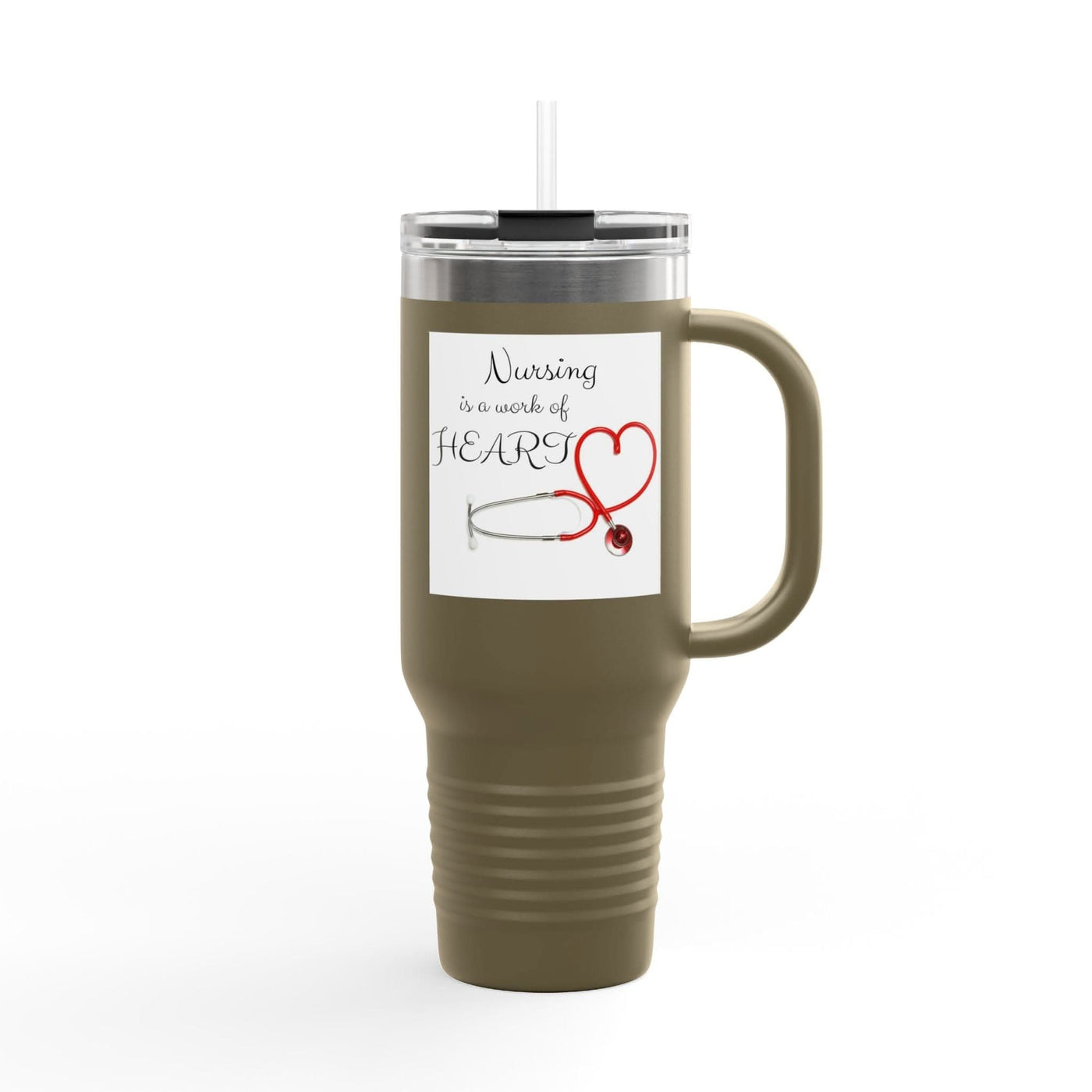 Nursing Insulated Travel Mug - 40oz | A Heartfelt Gift for Healthcare Professionals - Maricel Long