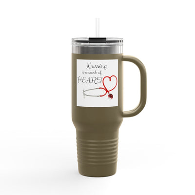 Nursing Insulated Travel Mug - 40oz | A Heartfelt Gift for Healthcare Professionals - Maricel Long