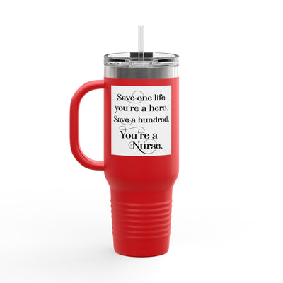 Nursing Insulated Travel Mug - 40oz | A Heartfelt Gift for Healthcare Professionals - Maricel Long