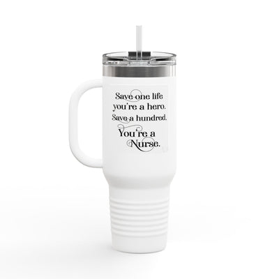 Nursing Insulated Travel Mug - 40oz | A Heartfelt Gift for Healthcare Professionals - Maricel Long