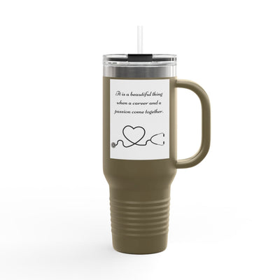 Nursing Insulated Travel Mug - 40oz | A Heartfelt Gift for Healthcare Professionals - Maricel Long