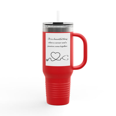 Nursing Insulated Travel Mug - 40oz | A Heartfelt Gift for Healthcare Professionals - Maricel Long