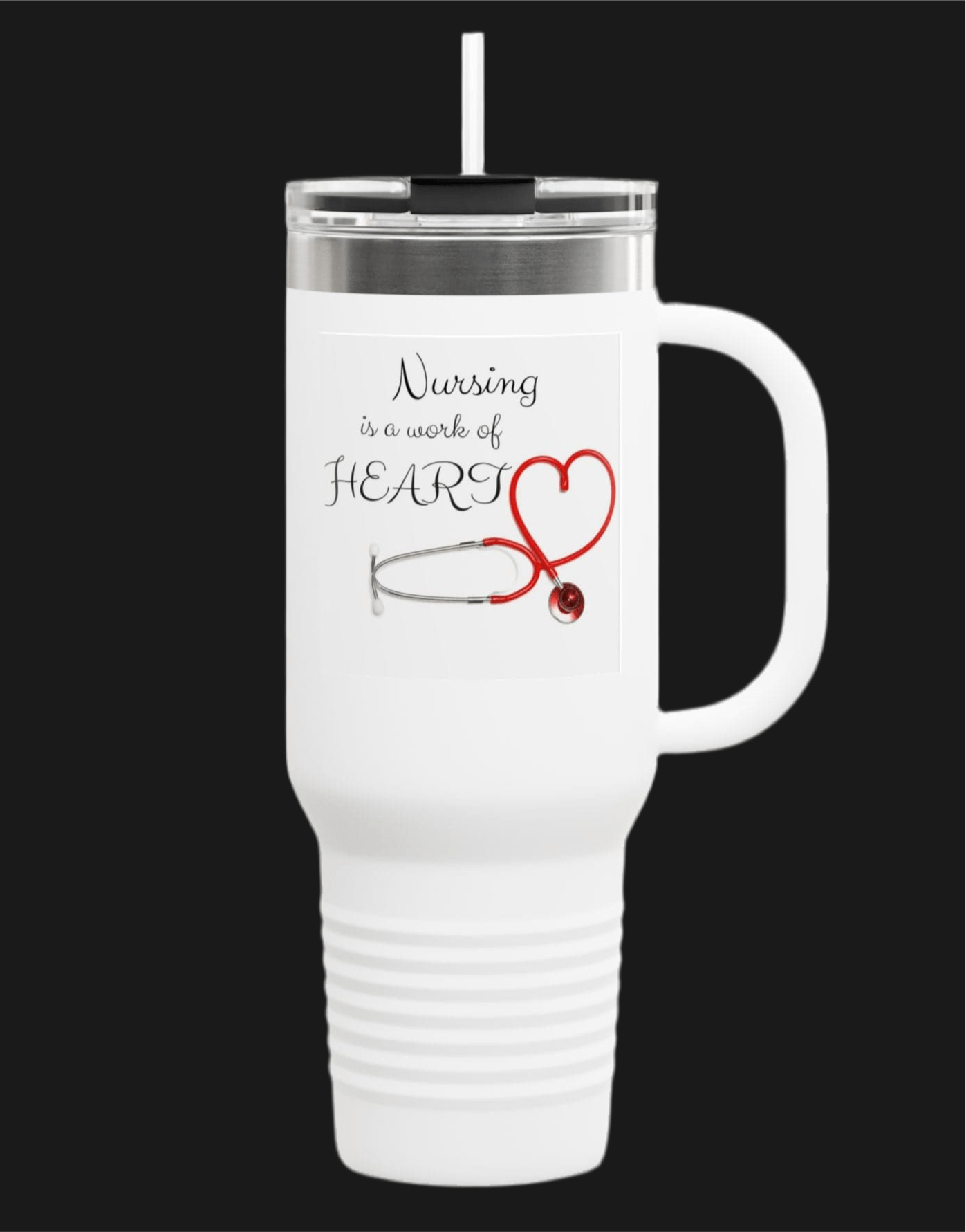 Nursing Insulated Travel Mug - 40oz | A Heartfelt Gift for Healthcare Professionals - Maricel Long