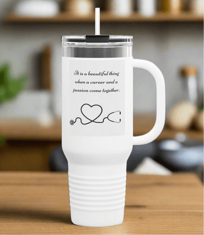 Nursing Insulated Travel Mug - 40oz | A Heartfelt Gift for Healthcare Professionals - Maricel Long