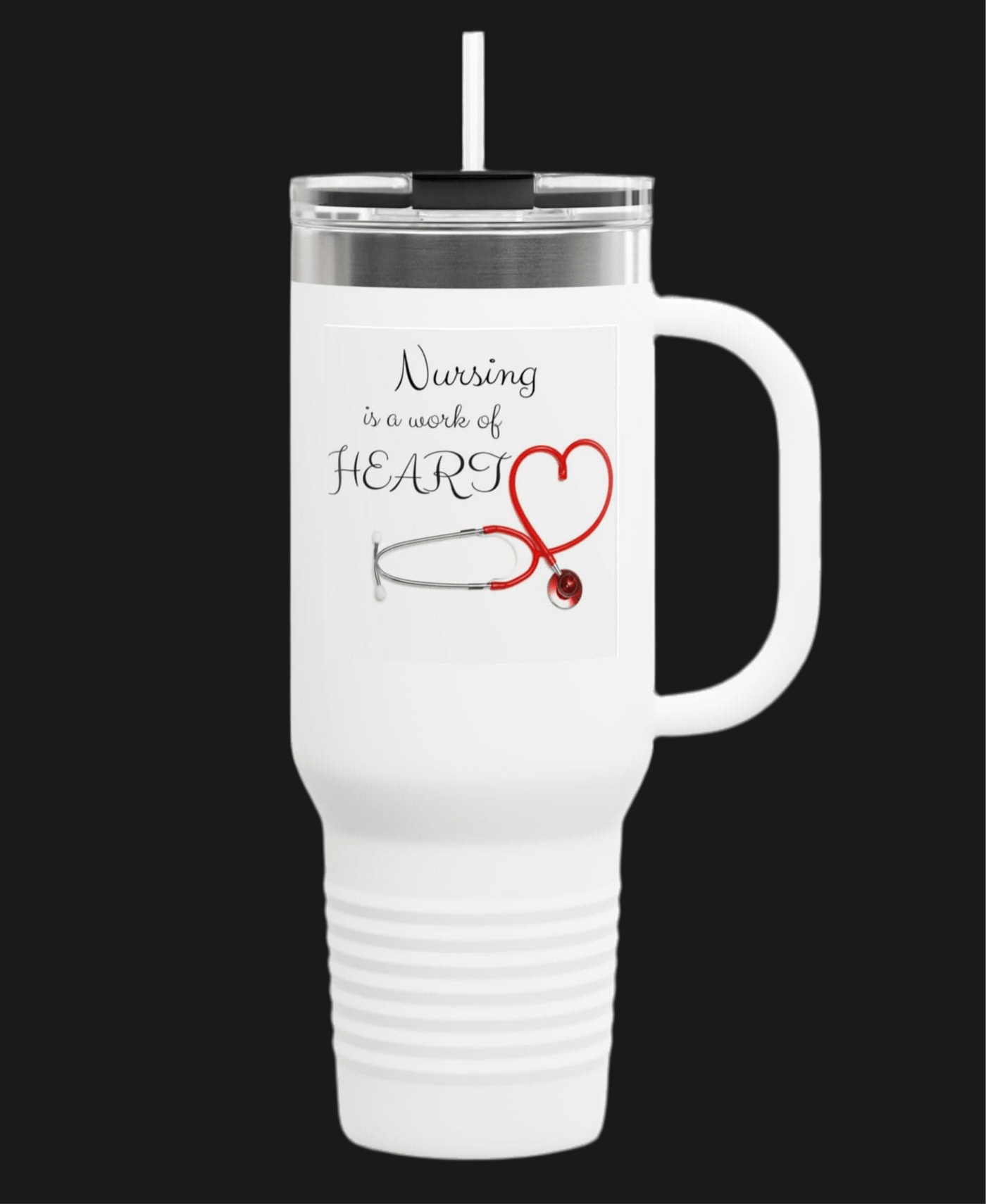 Nursing Insulated Travel Mug - 40oz | A Heartfelt Gift for Healthcare Professionals - Maricel Long