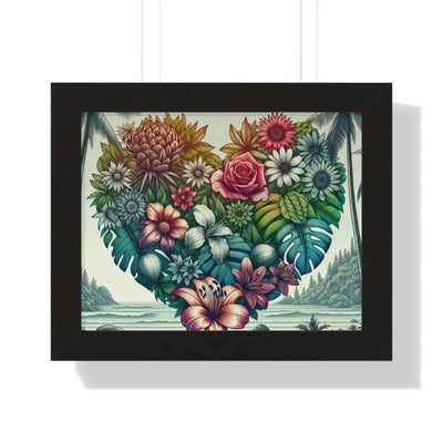 Framed Horizontal Poster - Maricel Long