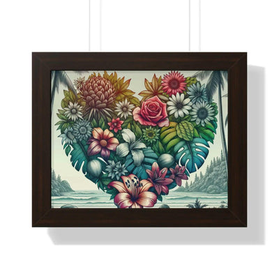 Framed Horizontal Poster - Maricel Long