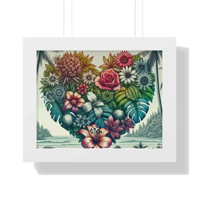 Framed Horizontal Poster - Maricel Long