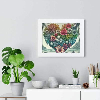 Framed Horizontal Poster - Maricel Long