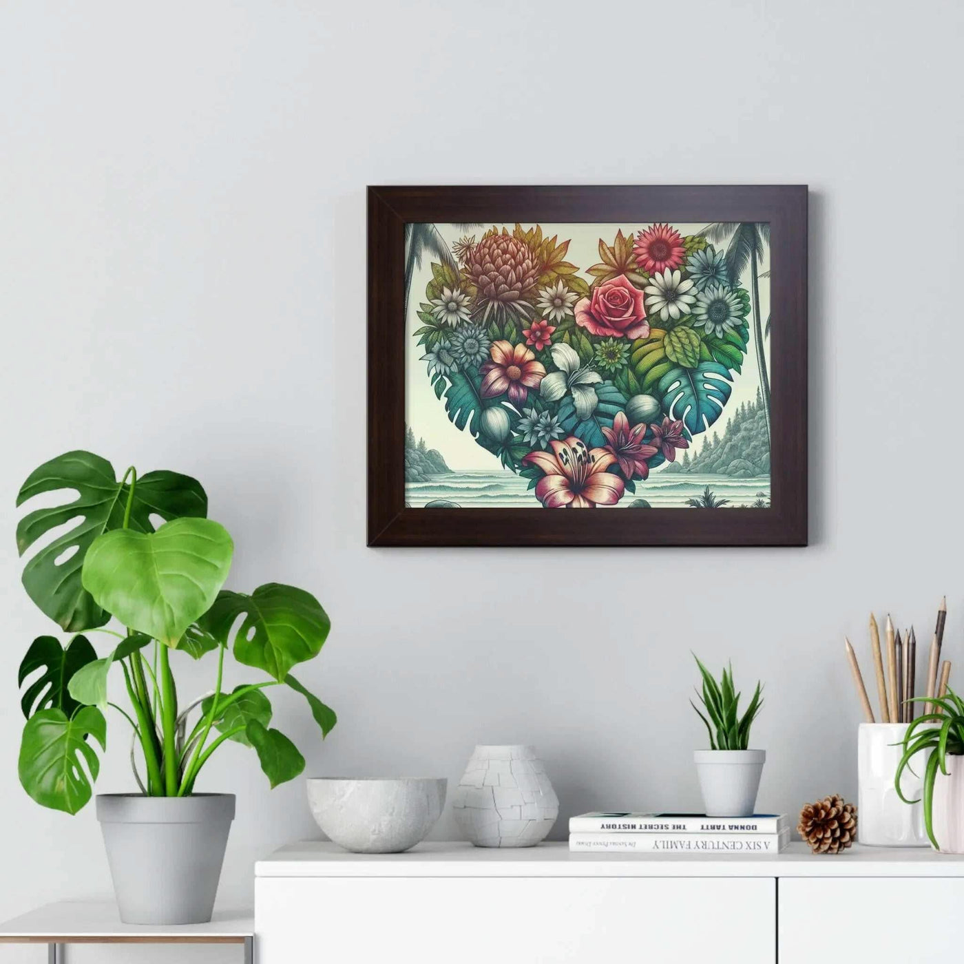 Framed Horizontal Poster - Maricel Long