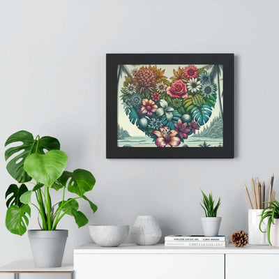 Framed Horizontal Poster - Maricel Long