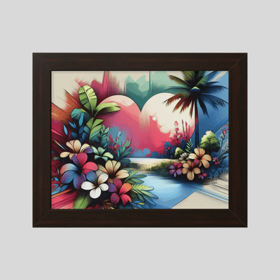 Valentines Framed Horizontal Poster - Maricel Long
