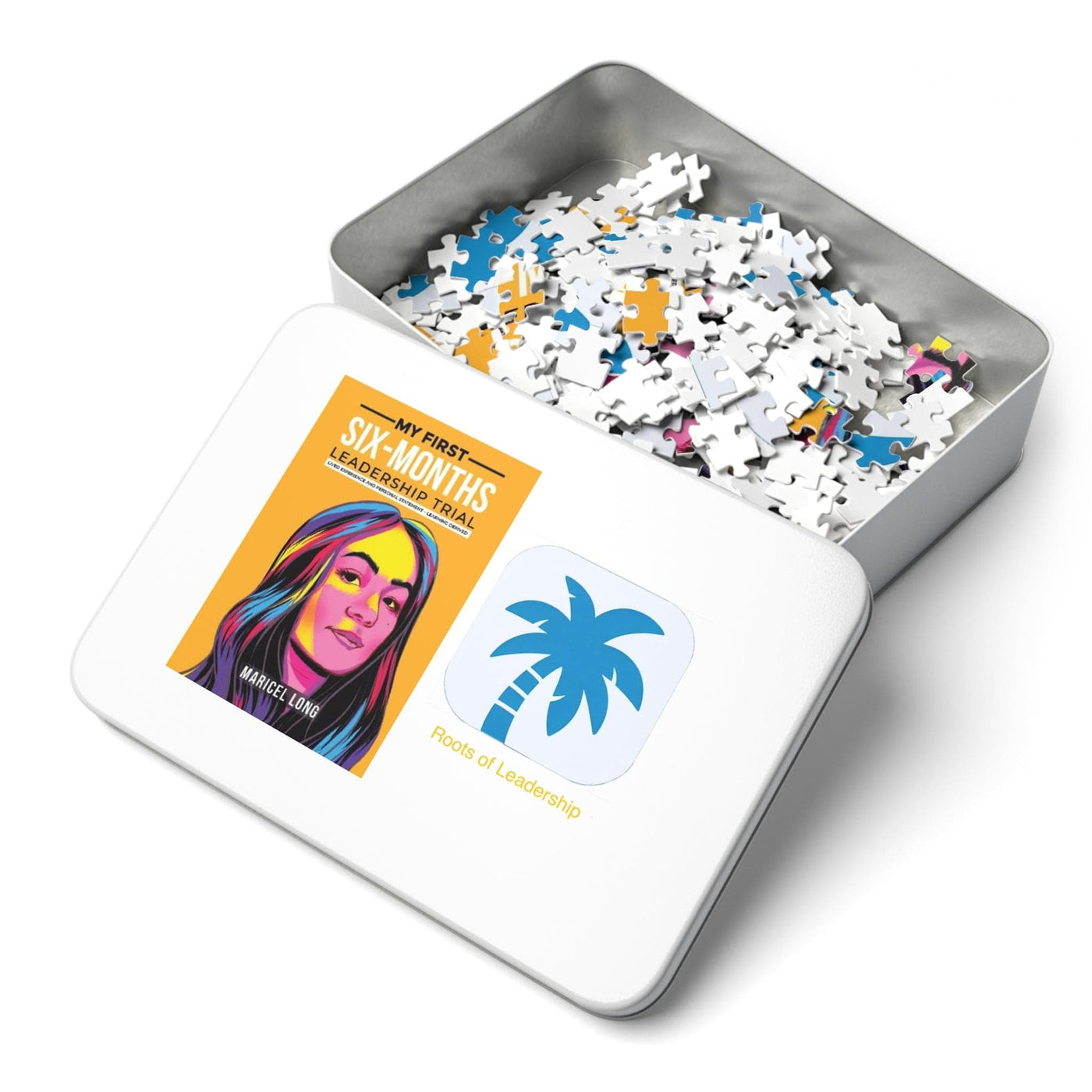 Jigsaw Puzzle with Tin - Maricel Long